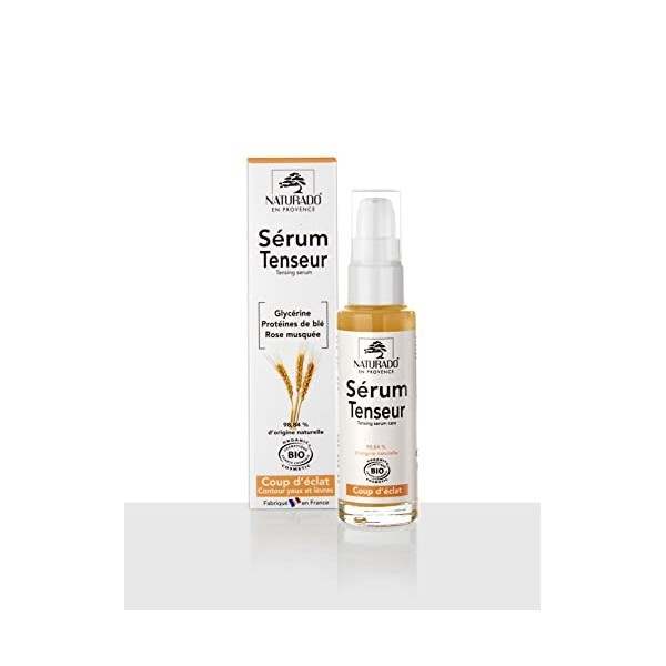 SERUM TENSEUR NATURADO 40 ml Crème Jour et Nuit