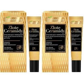 CERAMIDES OR Crème anti-rides hydratante pour les yeux 15 ml Lot de 2 Crème Jour et Nuit