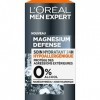 LOréal Paris Men Expert Magnesium Defense Soin Hydratant 24H Hypoallergénique Lot de 2 Crème Jour et Nuit