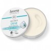 lavera Basis Sensitive Creme - Crème hydratante à laloe vera bio et à lhuile damande bio - Soin intensif pour peaux sèches