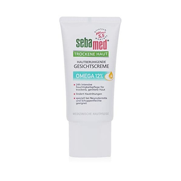 Sebamed für trockene Haut Omega 12% Gesichtscreme, 50 ml Crème