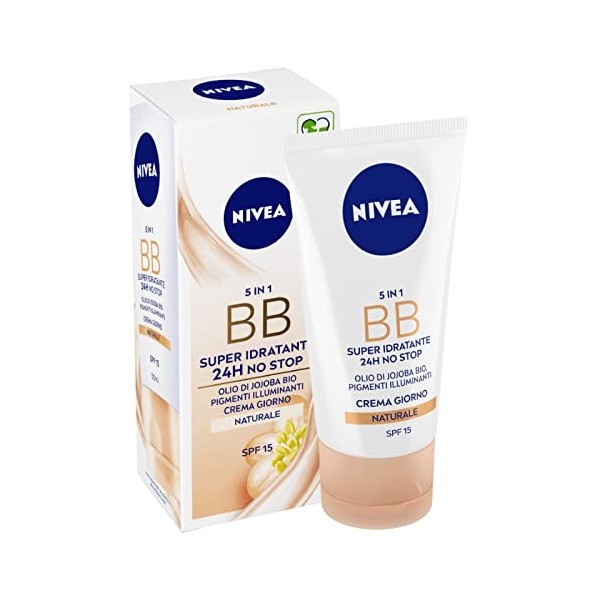 NIVEA Crème Hydratante Naturelle Colorée 50 Ml.86700 Crèmes Pour Le Visage Et Des Masques