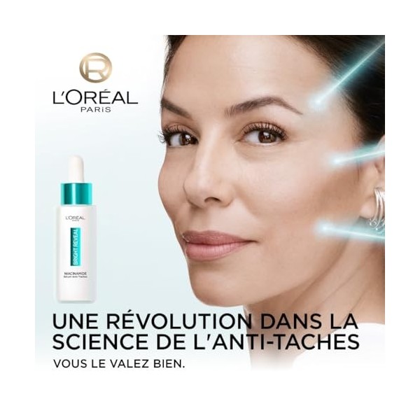LOréal Paris - Sérum Anti-Taches - Enrichi en Mélasyl et Niacinamide - Teint Éclatant et Unifié - Exfoliant Doux - Pour Tous ...