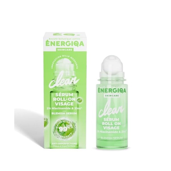 Energiqa Soins Visage by ENERGIE FRUIT – Sérum Éclat Vitamine C – Anti-Tache et Glow – 99% Naturel - Peaux Ternes en Manque d...