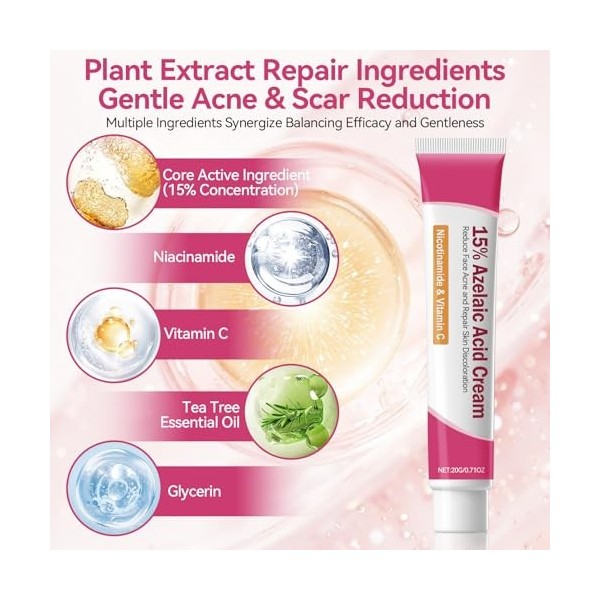 Creme Anti Rides Femme, Creme de Jour Anti Rides Femme, creme Anti Age, Atténue Les Cicatrices Dacné et Les Points Noirs, Ra