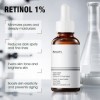 Retinol 1%, Retinol Serum Visage, Sérum de Rétinol Très Puissant pour les Signes de Vieillissement, serum anti rides, Réduit 
