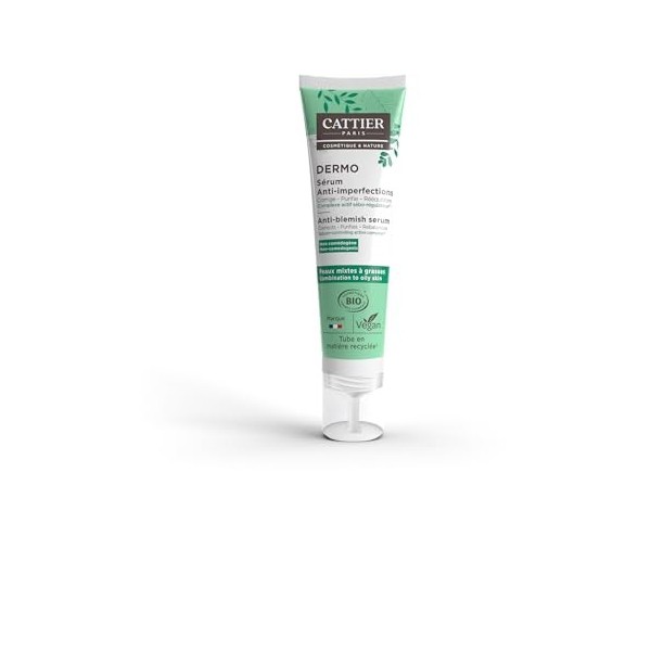 Cattier Dermo Sérum Anti-imperfections Peaux mixtes à grasses 30ml