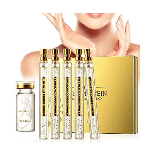 Lovelycat Korea Protein Line pull set soie de collagène absorbable pour les femmes anti rides anti vieillissement Lifting du 