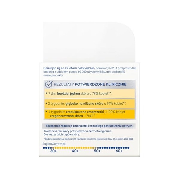 NIVEA Q10 Raffermissant Crème de Jour Hydratante Anti-Rides SPF 15, 50 ml