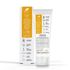 Dr. Organic Crème Éclaircissante à la Gelée Royale Bio 125 ml