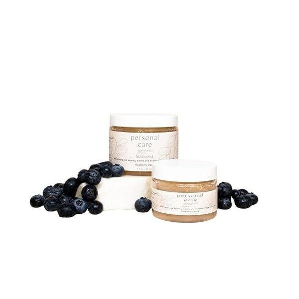 Blueberry Flavored Feminine Jelli – Edible-Safe Moisturizing Formula for Daily Comfort, Freshness & Softness 3 FL. OZ. 