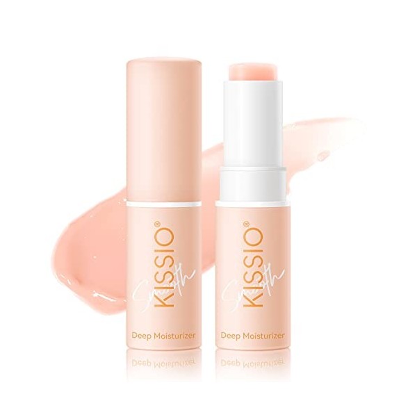 KISSIO Baume hydratant à lhuile davocat et de macadamia, sans cruauté envers les animaux, hydrate la peau sèche, jour et nu