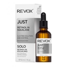 REVOX B77 - Just Retinol In Squalane, 30 ml, Sérum Au Rétinol Dans Le Squalane, Hydratant Visage, Réduit Les Rides Et Ridules
