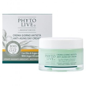 Phyto Live Laboratories Crème de Jour Anti-âge - Hydratation et Action Anti-Rides - Huile dArgan et Vitamine E - 50 ml