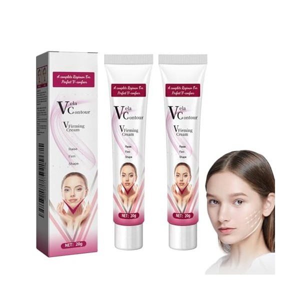 Crème Raffermissante Visage - Hydratant Léger Pour Un Effet Liftant, Redensifie La Peau Relâchée, Atténue Rides & Ridules - 2