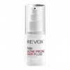 REVOX B77 - Fluide Peaux Grasses à Tendance Acnéique, 30 ml, Crème Visage Anti-Acné, Hydrate, Régule Sébum, Réduit Boutons et...