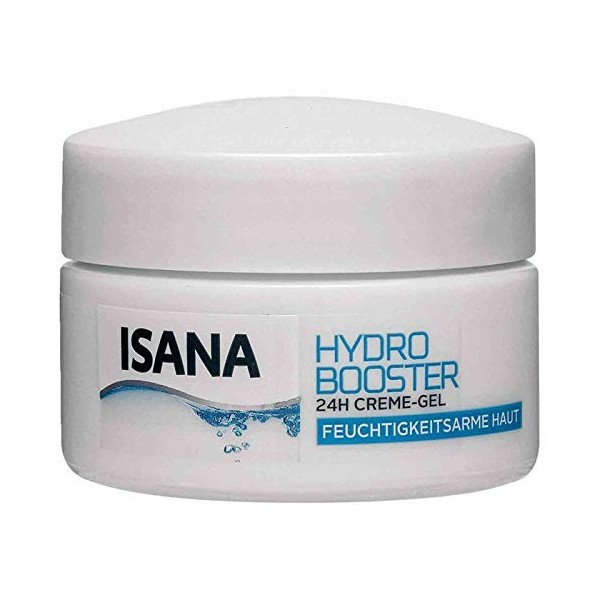 ISANA Hydro Booster 24h Crème gel 50 ml pour les peaux déshydratées avec de lacide hyaluronique Jusquà 34 % dhydratation a Cr...