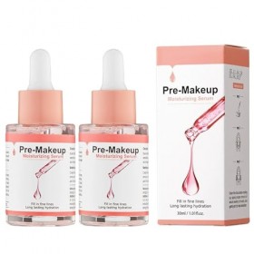 Sérum Hydratant Prêt-Maquillage – 2 Pièces | Primer Visage Pour Une Peau Lisse Et Sans Imperfections | Remplit Les Pores Et L