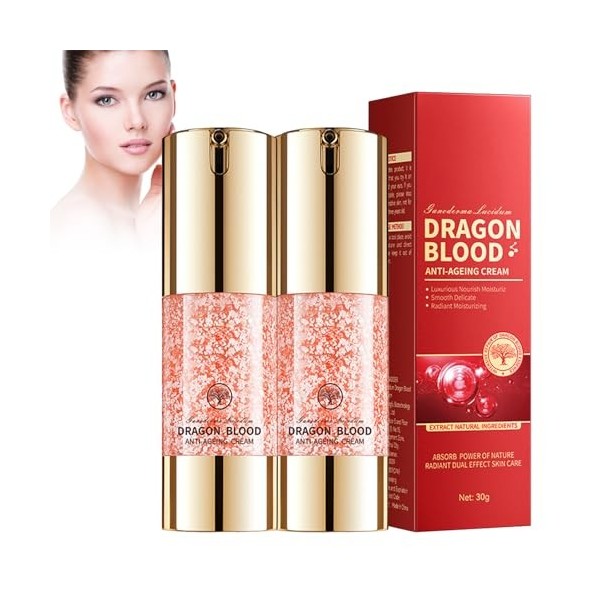 2 Pièces Dragon Blood Easy Cream, Dragon Blood Cream Crème Hydratante Pour La Peau Nourrissante, Crème Anti - Rides Pour La P
