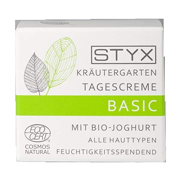 STYX - Cosmétique naturel – Crème de jour aux herbes aromatiques avec yaourt bio – 50 ml