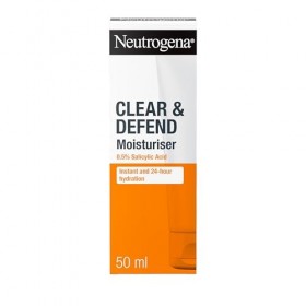 Neutrogena Spot Controlling Crème hydratante à 0,5 % dacide salicylique 1 x 50 ml Crème hydratante pour le visage pour les