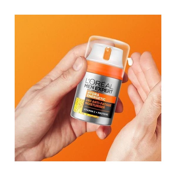 LOreal Hydra Energ. Daily Moist.Lotion-Pump 50 Ml Crème Jour et Nuit