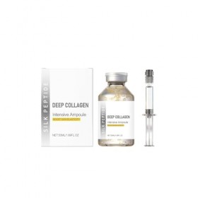 Ampoule liftante intensive aux peptides de soie et au collagène - Sérum visage anti-âge coréen pour raffermir, tonifier et hy...