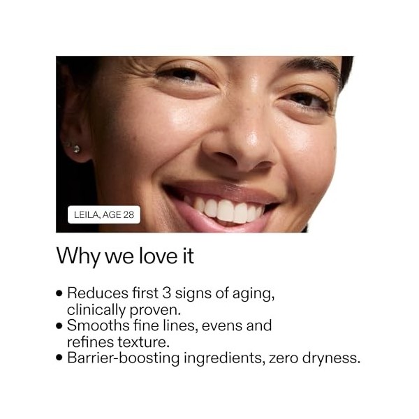 The INKEY List Starter Dual Retinol Serum 30ml, 0.5% Amisol Trio & 0.2% Symrelief, Gentle Skin Renewal, Smooths Fine Lines, H