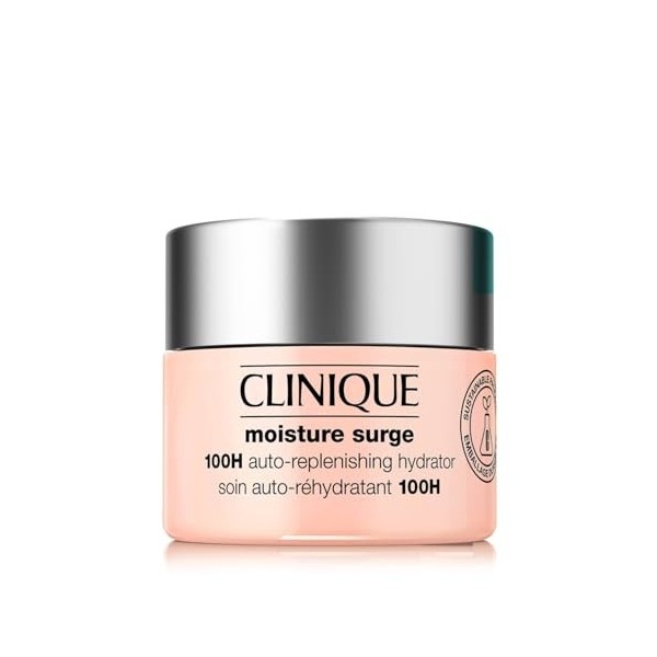 Clinique Moisture Surge Soin Auto-Réhydratant 100H à lAcide Hyaluronique + Bio-Ferment dAloe Vera Tous types de peaux | Crè C...