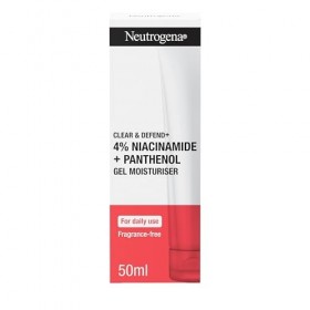 Neutrogena® Clear & Defend+ Gel hydratant avec niacinamide et panthénol