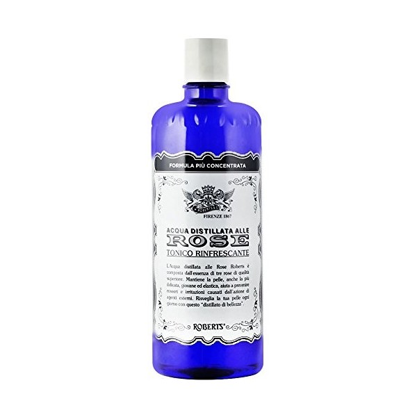 Manetti & Roberts Tonique rafraîchissant à leau de rose italienne, formule concentrée, 300 ml