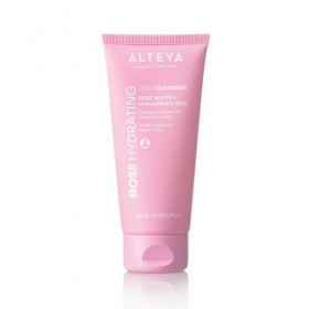 Alteya Organics Gel hydratant pour la rose - 100 ml - Certifié NaTrue Bio - Eau de rose et acide hyaluronique