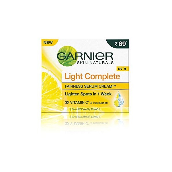 Garnier Skin Naturals Crème sérum complet léger, 23 g