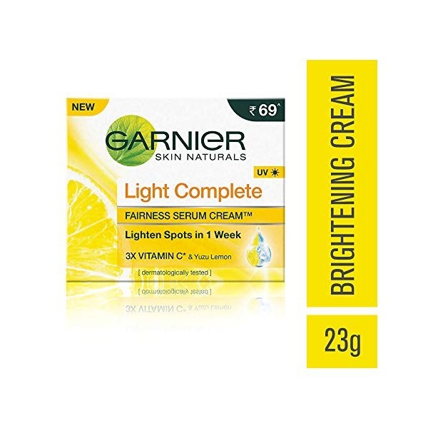 Garnier Skin Naturals Crème sérum complet léger, 23 g