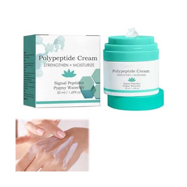 Creme Visage Hydratante,Crème Hydratante Visage,50ml Retro Whipped Cream,Polypeptide Cream,Soins pour le Visage Creme Anti Ri