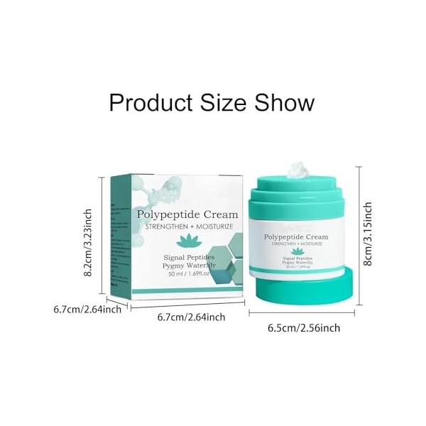 Creme Visage Hydratante,Crème Hydratante Visage,50ml Retro Whipped Cream,Polypeptide Cream,Soins pour le Visage Creme Anti Ri