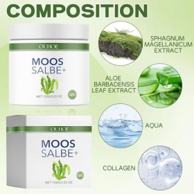 100G Pommade à La Mousse Plus, Crème à La Mousse pour Les Rides du Visage, Pommade à La Mousse Réparatrice Active de La Peau,