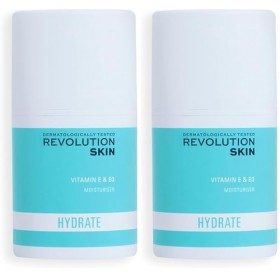 Revolution Skincare London Crème hydratante pour le visage, pour les peaux sèches et rugueuses, contient de la vitamine E et ...