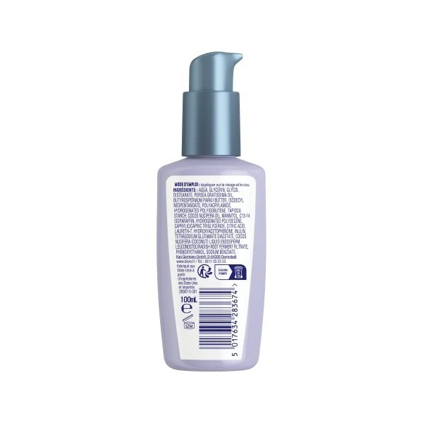 Biore Soin Hydratant Hydratation & Glow 100ml Lot de 2 Crème Jour et Nuit