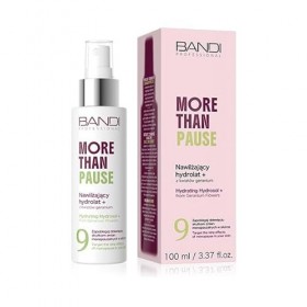Bandi Hydrosol Hydratant Fleurs Géraniums Soin Anti-Âge Femme Menopause Éclat Élasticité Apaisant Rougeurs Sensibilité Régéné