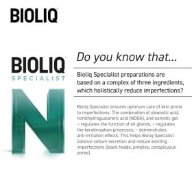 Bioliq Specialist Detoxicating Crème de jour normalisant les changements dacné 30 ml