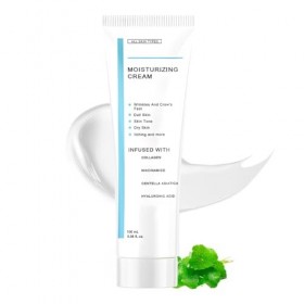 DOVBAN crème hydratante pour le visage 100 ml crème hydratante et éclaircissante Centella Niacinamide,acide hyaluronique,pour