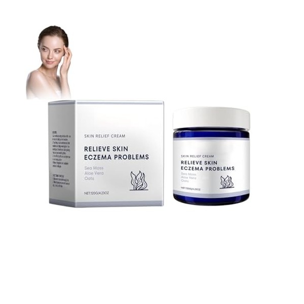 Crème Apaisante Naturelle Pour Locéan, Crème Apaisante Pour Le Visage, Lotion Douce Et Hydratante, Pour Peaux Sensibles Et S