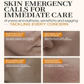 Lot de 2 sérums deau au miel, 130 ml x 2, hydratant et nourrissant, apaise la peau et donne un teint éclatant