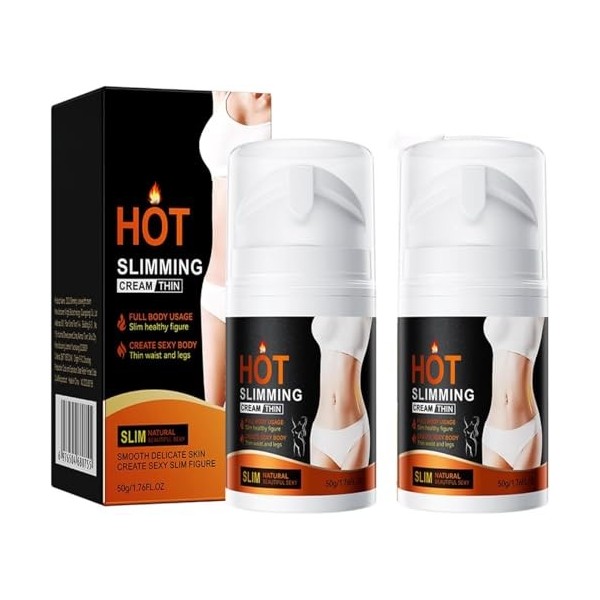 Heating Slimming Cream,Effective Fat Burner,Abdominal Slimming,Body Fat Burner,Anti-Cellulite Moisturizing Cream,Reshaping,Fa
