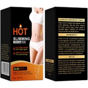 Heating Slimming Cream,Effective Fat Burner,Abdominal Slimming,Body Fat Burner,Anti-Cellulite Moisturizing Cream,Reshaping,Fa
