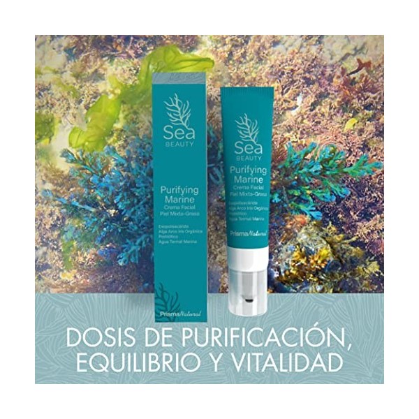 Prisma Natural | Crème visage pour peaux mixtes ou grasses pour homme et femme | Peau sauvage déigmentante illuminante | Avec