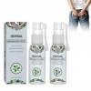 2PC Hémorroïdes Spray,Spray De Traitement Contre Les Hémorroïdes,Skin Therapy Cream, Soulage Les Gonflements Et lInconfort D