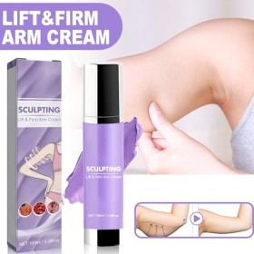 2PC Lift and Firm Arm Cream, Skin Therapy Cream,Body Lotion, Réduit les Rides, Rend la Peau Plus Ferme, Plus Lisse et Plus éc