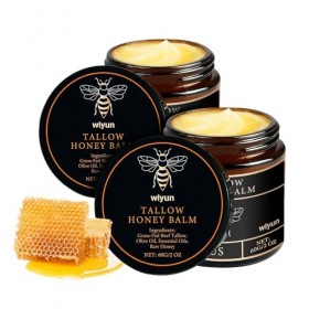 Beef Tallow Creme,Suif De BœUf Pour Les Soins De La Peau,Naturel CrèMe Pour Le Visage Au Suif De BœUf,Beef Tallow CrèMe Pour ...